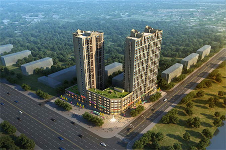 龙都花园3室2厅1卫100.49㎡